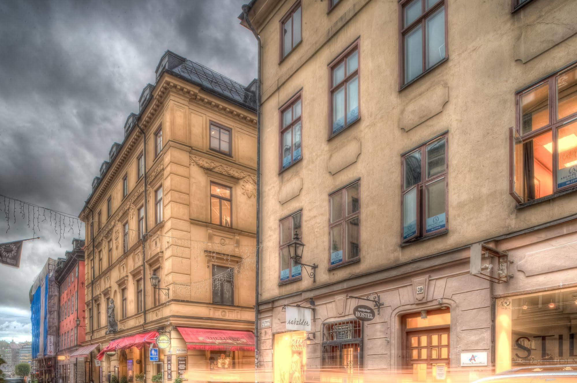 Archipelago Hostel Old Town Stockholm Exteriér fotografie