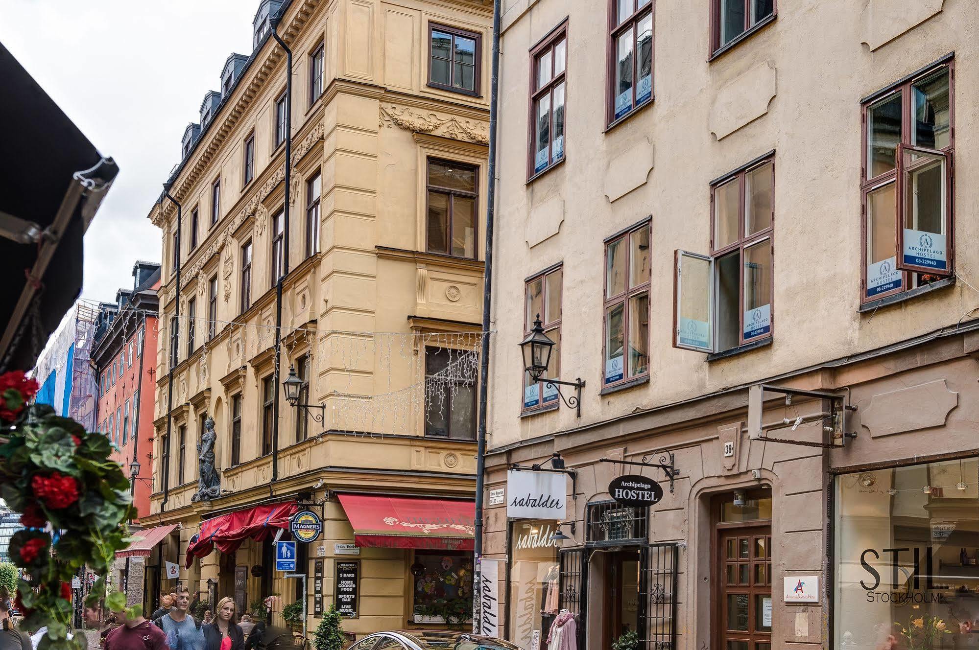 Archipelago Hostel Old Town Stockholm Exteriér fotografie